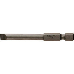 Wiha - 7/32" Power Bit - 1/4" Drive, 2-3/4" OAL - All Tool & Supply