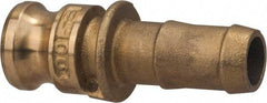 Value Collection - 2" Brass Cam & Groove Suction & Discharge Hose Male Adapter Hose Shank - Part E, 1,000 Max psi - All Tool & Supply