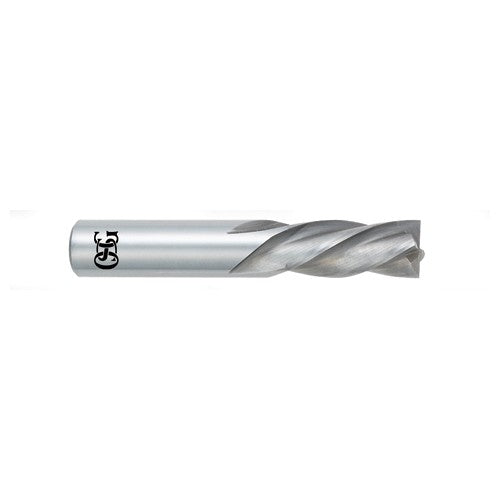 ‎1/8″ Dia. × 1/8″ Shank × 1/2″ DOC × 1-1/2″ OAL, Carbide, Bright, 4 Flute, Square, Solid End Mill - All Tool & Supply