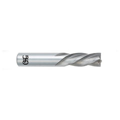 3/16″ Dia. × 3/16″ Shank × 5/8″ DOC × 2″ OAL, Carbide, Bright, 4 Flute, Square, Solid End Mill - All Tool & Supply