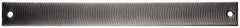 PFERD - 12" Long, Smooth Cut, Flat American-Pattern File - Curved Cut, 0.38" Overall Thickness, Flexible - All Tool & Supply