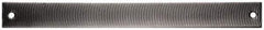 PFERD - 12" Long, Second Cut, Flat American-Pattern File - Curved Cut, 0.38" Overall Thickness, Flexible - All Tool & Supply