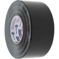 Intertape - 54.8m x 2-53/64" x 11 mil Black Polyethylene Film Duct Tape - All Tool & Supply