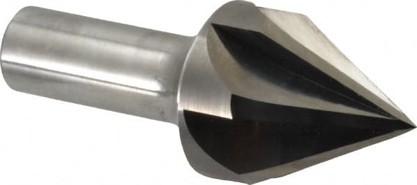 Keo - 1-1/2" Head Diam, 3/4" Shank Diam, 6 Flute 60° Solid Carbide Countersink - All Tool & Supply