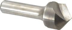 Keo - 1" Head Diam, 1/2" Shank Diam, 1 Flute 100° Solid Carbide Countersink - All Tool & Supply