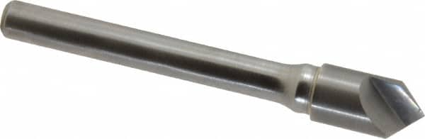 Keo - 3/8" Head Diam, 1/4" Shank Diam, 1 Flute 90° Solid Carbide Countersink - All Tool & Supply