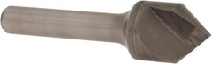 Keo - 3/4" Head Diam, 3/8" Shank Diam, 1 Flute 82° Solid Carbide Countersink - Bright Finish, 2-3/4" OAL, Single End - All Tool & Supply