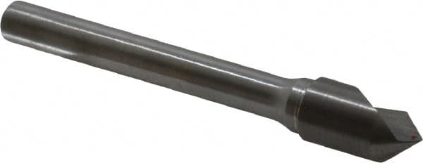 Keo - 3/8" Head Diam, 1/4" Shank Diam, 1 Flute 82° Solid Carbide Countersink - All Tool & Supply