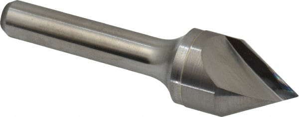 Keo - 3/4" Head Diam, 3/8" Shank Diam, 1 Flute 60° Solid Carbide Countersink - All Tool & Supply