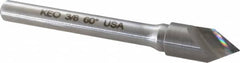 Keo - 3/8" Head Diam, 1/4" Shank Diam, 1 Flute 60° Solid Carbide Countersink - All Tool & Supply