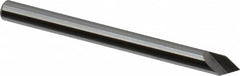 Keo - 1/8" Head Diam, 1/8" Shank Diam, 1 Flute 60° Solid Carbide Countersink - All Tool & Supply