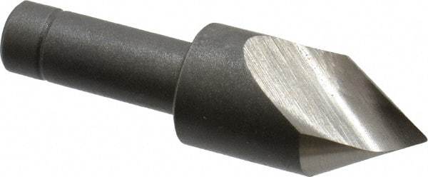 Keo - 5/8" Head Diam, 3/8" Shank Diam, 1 Flute 60° Cobalt Countersink - Bright Finish, 2-1/4" OAL, Single End - All Tool & Supply