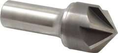 Keo - 1-1/4" Head Diam, 3/4" Shank Diam, 6 Flute 100° Solid Carbide Countersink - All Tool & Supply