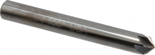 Keo - 1/4" Head Diam, 1/4" Shank Diam, 6 Flute 100° Solid Carbide Countersink - All Tool & Supply