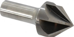 1-1/2″ Head Diam, 3/4″ Shank Diam, 6 Flute 82° Solid Carbide Countersink Bright Finish, 3-1/4″ OAL, Single End