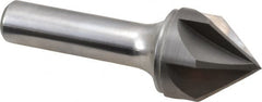 Keo - 1" Head Diam, 1/2" Shank Diam, 6 Flute 82° Solid Carbide Countersink - All Tool & Supply