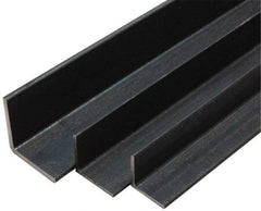 Made in USA - Low Carbon Steel, 1/8 Inch Thick Wall, Angle Iron - 2 Inch Wide x 2 Inch High x 80 Inch Long - All Tool & Supply