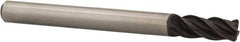 OSG - 3/16", 4 Flute, Single End, Solid Carbide, 0.03" Corner Radius End Mill - 2" OAL, Right Hand Flute, 7/16" LOC, Right Hand Cut - All Tool & Supply