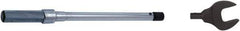 CDI - 1" Drive Interchangeable Head Torque Wrench Assembly - 70 N/m to 350 N/m Torque, 23" OAL, 2 N/m Graduation - All Tool & Supply