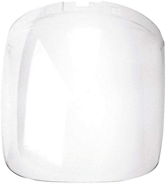 Sellstrom - Anti-Fog Clear Polycarbonate Face Shield - 9" High x 12-1/8" Wide x 0.06mm Thick, Compatible with Sellstrom DP4 Faceshields - All Tool & Supply