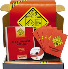 Marcom - GHS Container Labeling, Multimedia Training Kit - 12 Minute Run Time DVD, 1 Course, English - All Tool & Supply