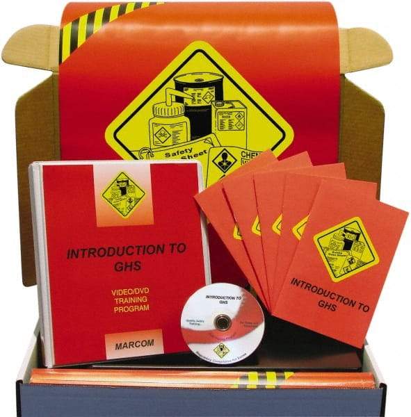 Marcom - Introduction to GHS (The Globally Harmonized System), Multimedia Training Kit - 21 Minute Run Time DVD, 1 Course, English - All Tool & Supply