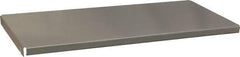 Durham - Gray, Steel, Cabinet Shelf - 33-15/16" Wide x 15-27/32" Deep x 3" High Body - All Tool & Supply