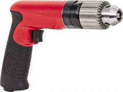 Sioux Tools - 1/2" Keyed Chuck - Pistol Grip Handle, 2,600 RPM, 14.16 LPS, 30 CFM, 1 hp - All Tool & Supply