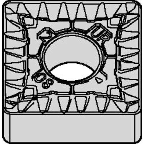 SNMG 432 Double-sided|G WP15CT, 1/32″ Corner Radius, 3/16″ Thick, 1/2″ Inscribed Circle, TiN, Square, Turning Indexable Insert