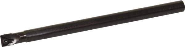 Kyocera - 0.312" Min Bore Diam, 4" OAL, 1/4" Shank Diam, S...STUP (B) Indexable Boring Bar - 1/2" Max Bore Depth, TBGT 121.., TBGW 121.., TBMT 121.. Insert, Screw Holding Method - All Tool & Supply