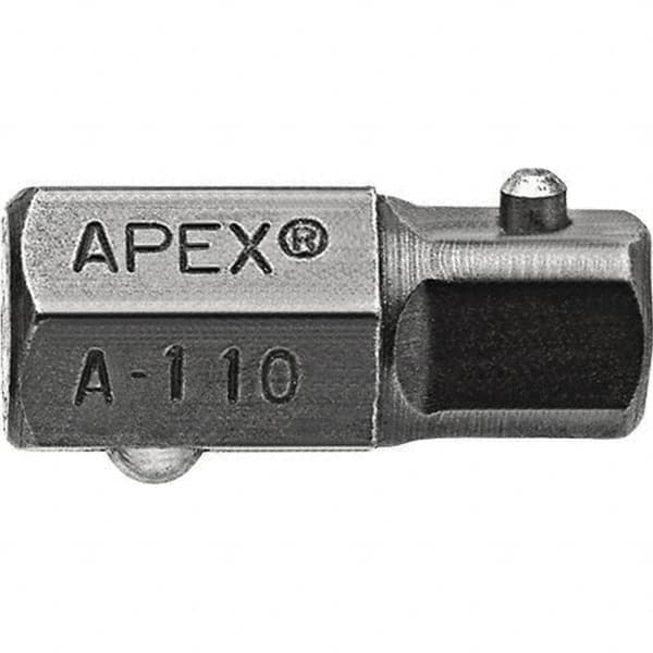 Apex - Socket Adapters & Universal Joints Type: Adapter Male Size: 1/4 - All Tool & Supply