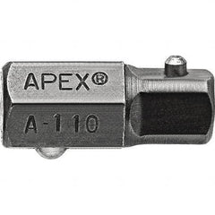 Apex - Socket Adapters & Universal Joints Type: Adapter Male Size: 1/2 - All Tool & Supply