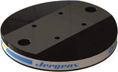 Jergens - 250mm Long x 250mm Wide x 35mm High Steel Fixture Plate - 35mm Plate Thickness - All Tool & Supply