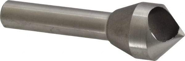 Keo - 3/4" Head Diam, 3/8" Shank Diam, 0 Flute 90° Cobalt Countersink - Bright Finish, 2-3/8" OAL, Single End, Straight Shank, Right Hand Cut - All Tool & Supply