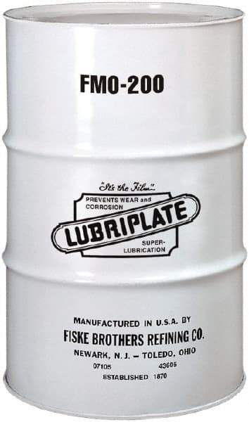 Lubriplate - 55 Gal Drum, Mineral Multipurpose Oil - SAE 10, ISO 46, 41 cSt at 40°C, 6 cSt at 100°C, Food Grade - All Tool & Supply