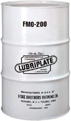 Lubriplate - 55 Gal Drum, Mineral Multipurpose Oil - SAE 10, ISO 46, 41 cSt at 40°C, 6 cSt at 100°C, Food Grade - All Tool & Supply