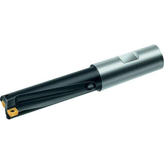 Walter - 40mm Max Drill Depth, 3xD, 13.5mm Diam, Indexable Insert Drill - 1 Insert, Straight Shank - All Tool & Supply