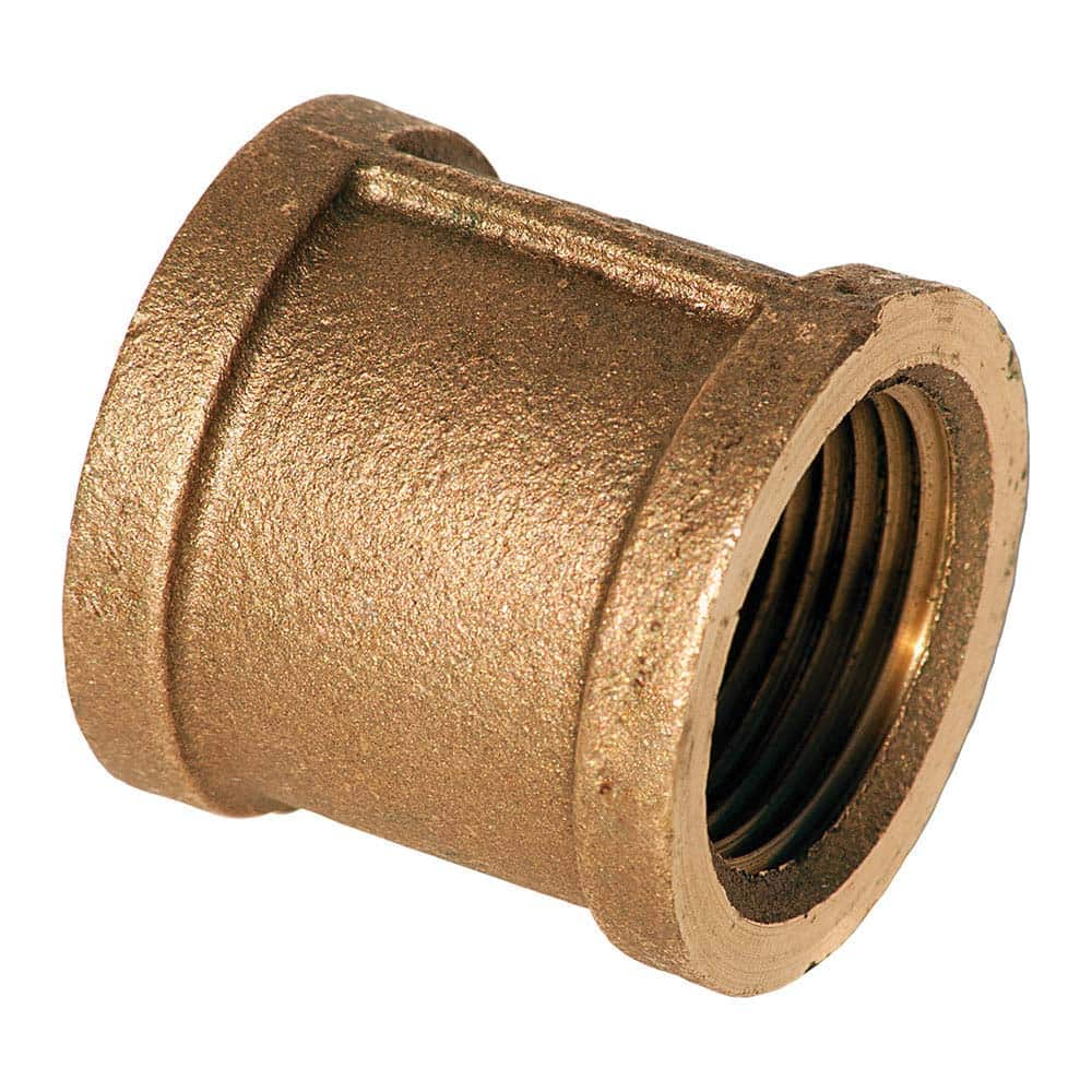 Merit Brass - Brass & Chrome Pipe Fittings Type: Coupling Fitting Size: 1-1/4 - All Tool & Supply