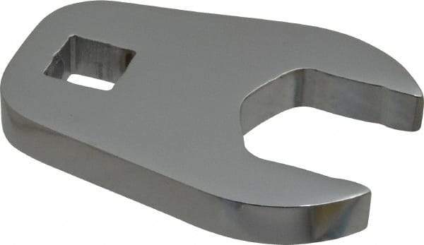 Proto - 27mm 1/2" Drive Full Polish Chrome Open End Crowfoot Wrench - 2.9" OAL - All Tool & Supply