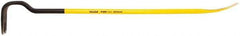 Stanley - 36" OAL Wrecking Bar - 5-21/64" Wide, Spring Steel - All Tool & Supply