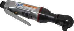 Ingersoll-Rand - 3/8" Drive, 250 RPM, 25 Ft/Lb Torque Ratchet Wrench - Inline Handle, 3 CFM, 1/4" NPTF Inlet - All Tool & Supply