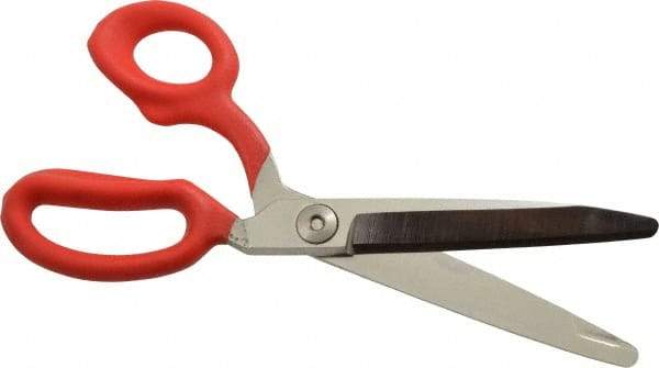 Wiss - 5" LOC, 10-3/8" OAL High Leverage Industrial Shears - Offset Handle, For Carpet, Composite Materials, Synthetic Fibers - All Tool & Supply