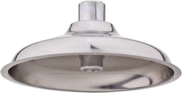 Haws - 1" Inlet, 10-5/8" Long x 10-5/8" Wide x 4-9/16" High x 3/32" Thick, Stainless Steel Plumbed Wash Station Showerhead - Compatible with Emergency Showers, Combination Drench Shower & Eye/Face Wash Stations - All Tool & Supply