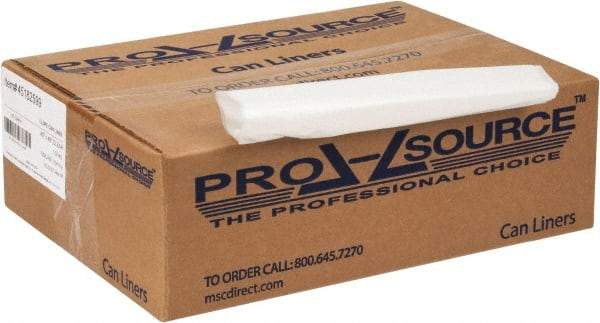 PRO-SOURCE - 1.5 mil Thick, Heavy-Duty Trash Bags - 40" Wide x 46" High, Clear - All Tool & Supply