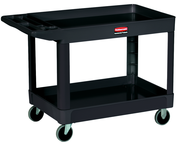 HD Utility Cart - 2 shelf 24 x 36 - 500 lb Capacity - Handle -- Storage compartments, holsters and hooks - All Tool & Supply