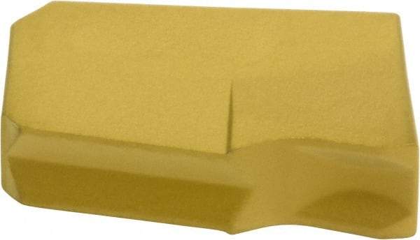 Sumitomo - WCF5 AC830P Grade, 0.1969" Cutting Width, Carbide Cutoff Insert - 0° Neutral Lead Angle, 0.0078" Cnr Rad, Al2O3 Coated, Single End - All Tool & Supply