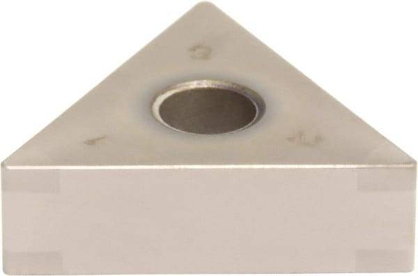 Sumitomo - 6NC-TNGA331 Grade BNC500 PCBN Turning Insert - 60° Triangle, 3/8" Inscr Circle, 3/16" Thick, 1/64" Corner Radius - All Tool & Supply