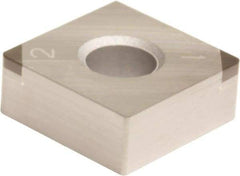 Sumitomo - 2NU-SNGA431 Grade BNX20 PCBN Turning Insert - Uncoated, 90° Square, 1/2" Inscr Circle, 3/16" Thick, 1/64" Corner Radius - All Tool & Supply