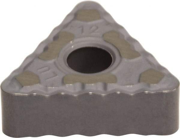 Sumitomo - TNMG333 ELU Grade T1200A Cermet Turning Insert - Uncoated, 60° Triangle, 3/8" Inscr Circle, 3/16" Thick, 3/64" Corner Radius - All Tool & Supply