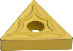 Sumitomo - TNMG333 EUX Grade AC830P Carbide Turning Insert - Al2O3 Finish, 60° Triangle, 3/8" Inscr Circle, 3/16" Thick, 3/64" Corner Radius - All Tool & Supply